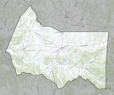 Marion County KY USGS topo map