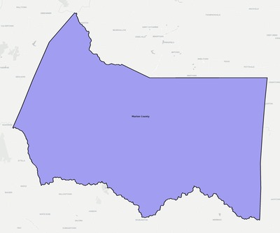 Marion County KY school district boundaries map