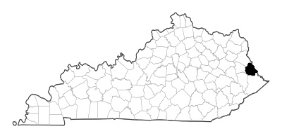 Martin County in Kentucky