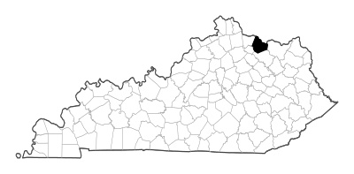 Mason County in Kentucky