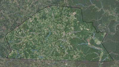 Monroe County KY USGS imagery and topo map