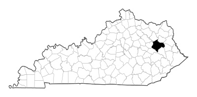 Morgan County in Kentucky