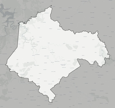 Morgan County KY county basemap context