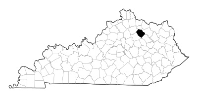 Nicholas County in Kentucky