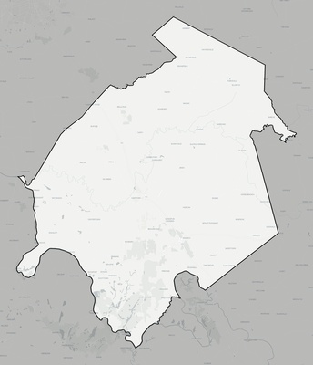 Ohio County KY county basemap context