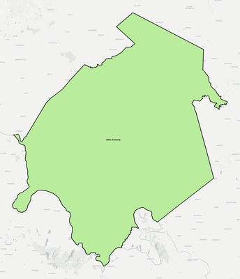 Ohio County KY school district boundaries map
