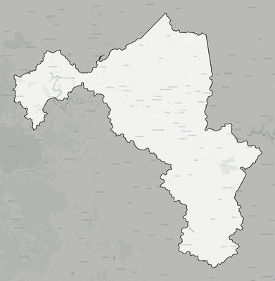 Perry County KY county basemap context