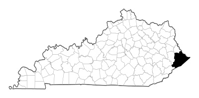 Pike County in Kentucky