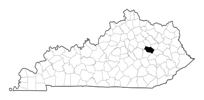 Powell County in Kentucky