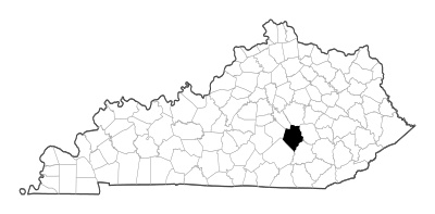 Rockcastle County in Kentucky