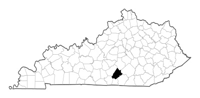 Russell County in Kentucky