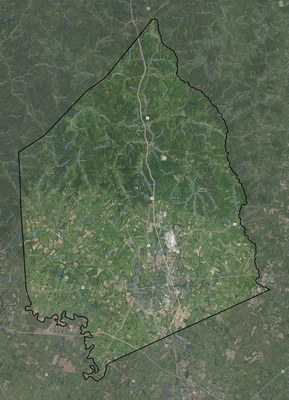 Scott County KY USGS imagery and topo map