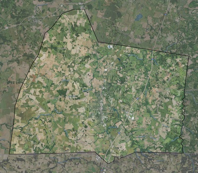 Simpson County KY USGS imagery and topo map