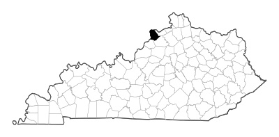 Trimble County in Kentucky