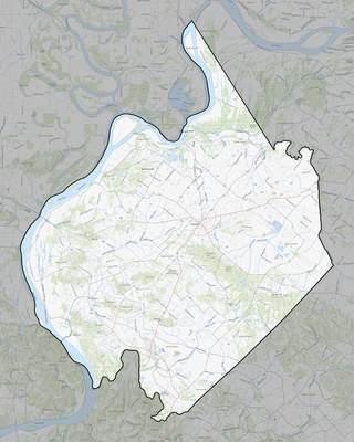 Union County KY USGS topo map