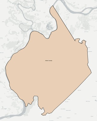 Union County KY school district boundaries map