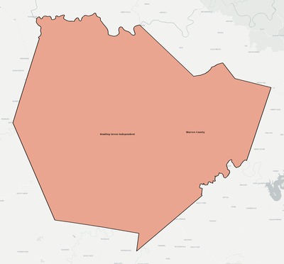 Warren County KY school district boundaries map