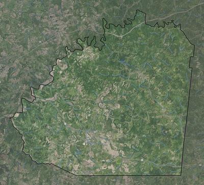 Washington County KY USGS imagery and topo map