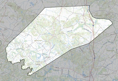 Webster County KY USGS topo map
