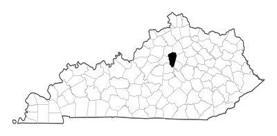 Woodford County in Kentucky