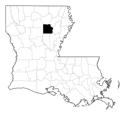 Caldwell County in Louisiana