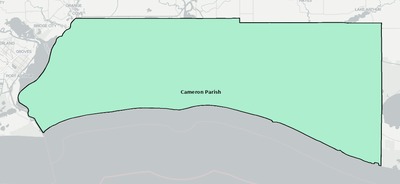 Cameron County LA school district boundaries map