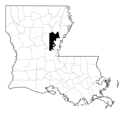 Catahoula County in Louisiana