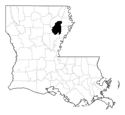 Franklin County in Louisiana