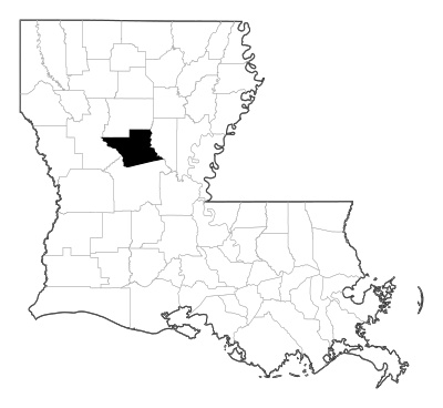Grant County in Louisiana