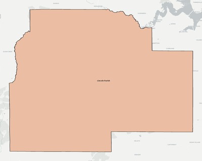 Lincoln County LA school district boundaries map