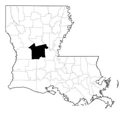 Rapides County in Louisiana