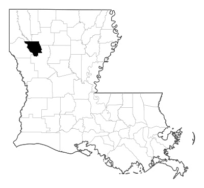Red River County in Louisiana
