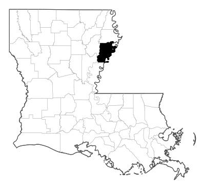 Tensas County in Louisiana