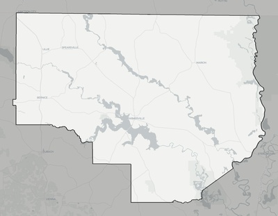 Union County LA county basemap context