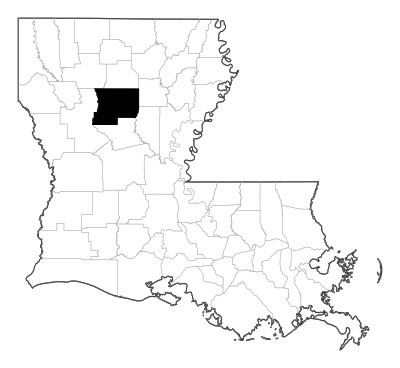 Winn County in Louisiana