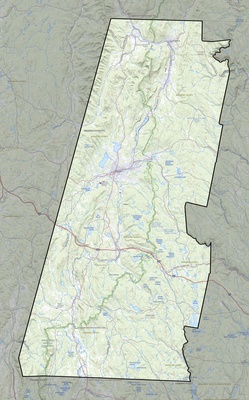 Berkshire County MA USGS topo map