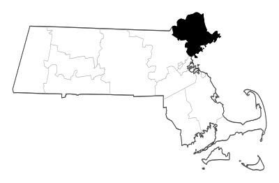 Essex County in Massachusetts