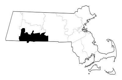 Hampden County in Massachusetts