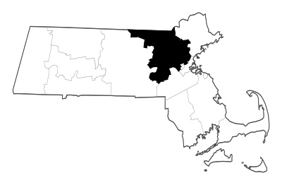 Middlesex County in Massachusetts