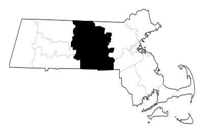 Worcester County in Massachusetts