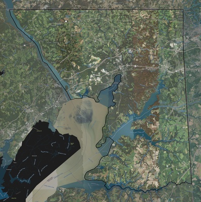 Cecil County MD USGS imagery and topo map