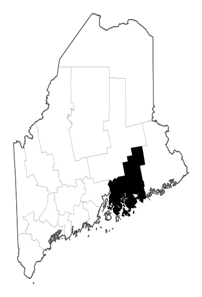 Hancock County in Maine