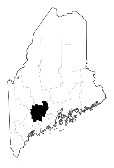 Kennebec County in Maine