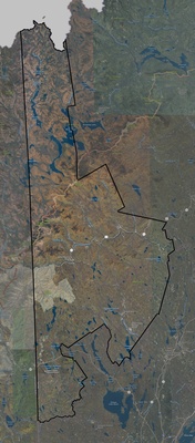 Oxford County ME USGS imagery and topo map