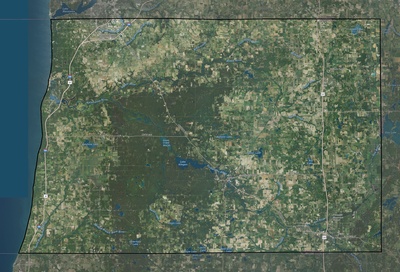 Allegan County MI USGS imagery and topo map
