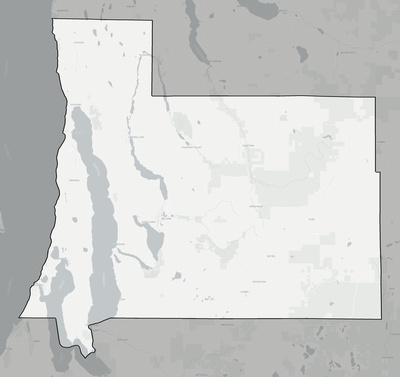 Antrim County MI county basemap context