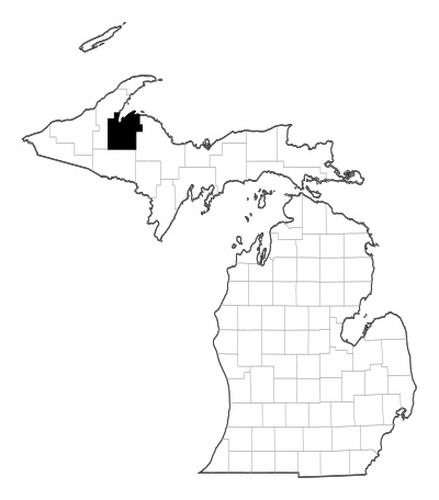 Baraga County in Michigan