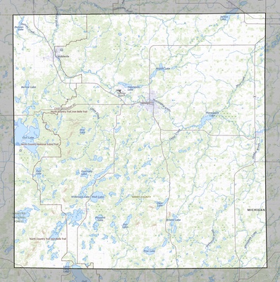 Barry County MI USGS topo map