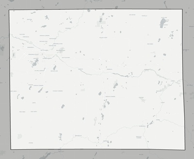 Calhoun County MI county basemap context