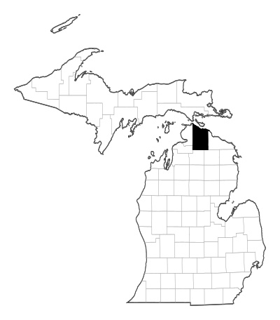 Cheboygan County in Michigan